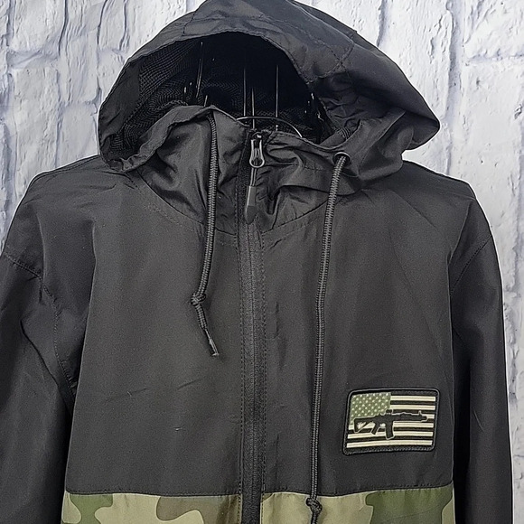 INDEPENDENT TRADING CO. Men's Camouflaged Hoodie Hunting Jacket Small - Picture 2 of 9